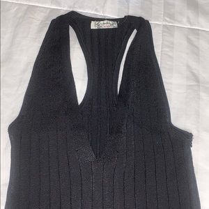Free people Black body suit only worn once